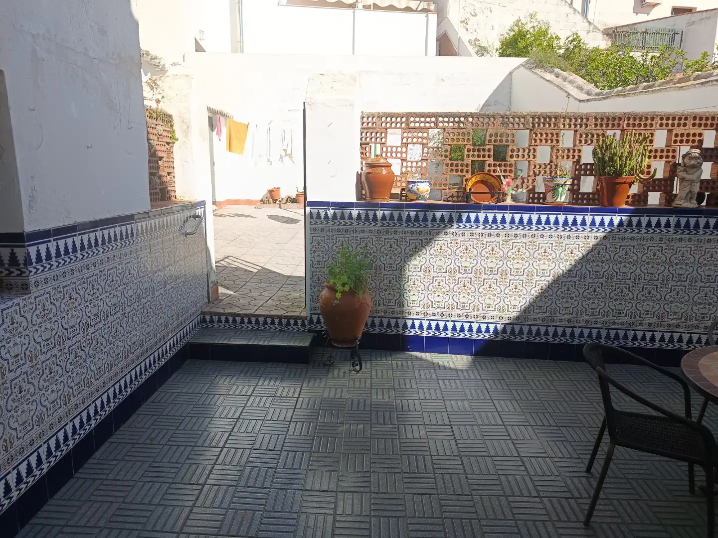 Terraza de Casa adosada de alquiler en Belmez con Aire acondicionado, Calefacción y Jardín privado