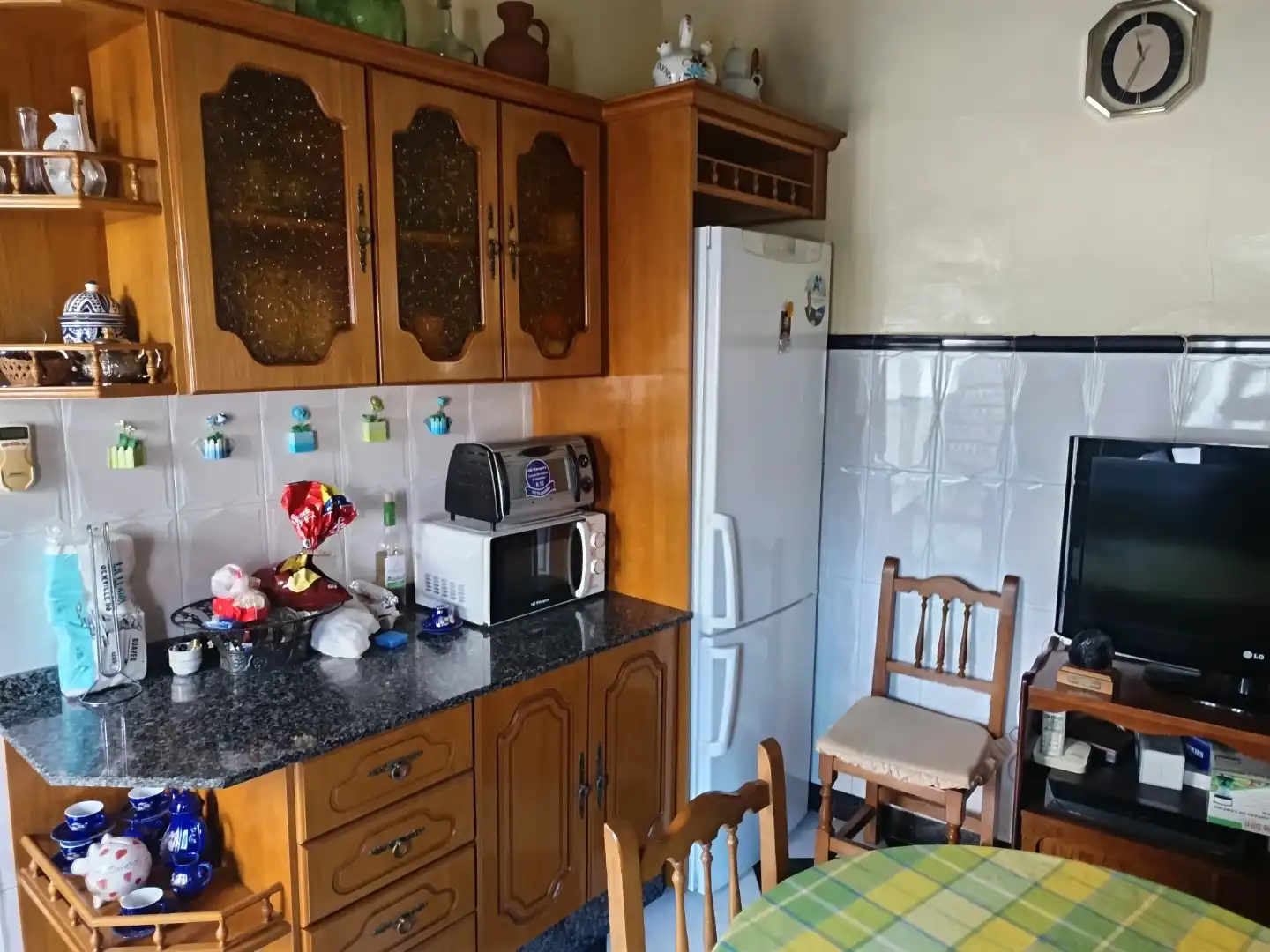 Cocina de Casa adosada de alquiler en Belmez con Aire acondicionado, Calefacción y Jardín privado