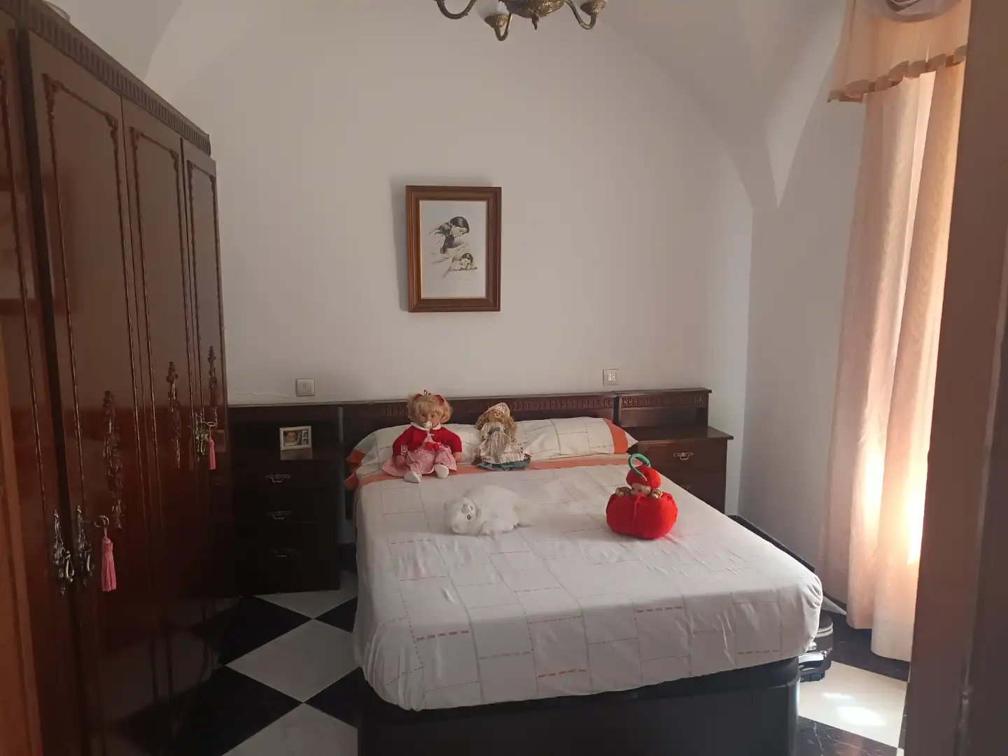 Habitación de Casa adosada de alquiler en Belmez con Aire acondicionado, Calefacción y Jardín privado