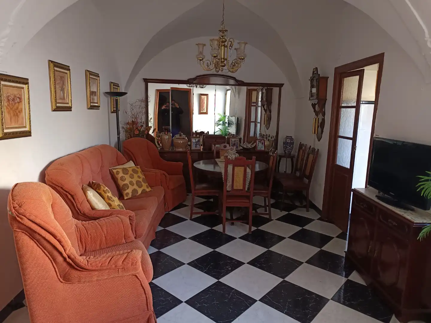 Comedor de Casa adosada de alquiler en Belmez con Aire acondicionado, Calefacción y Jardín privado