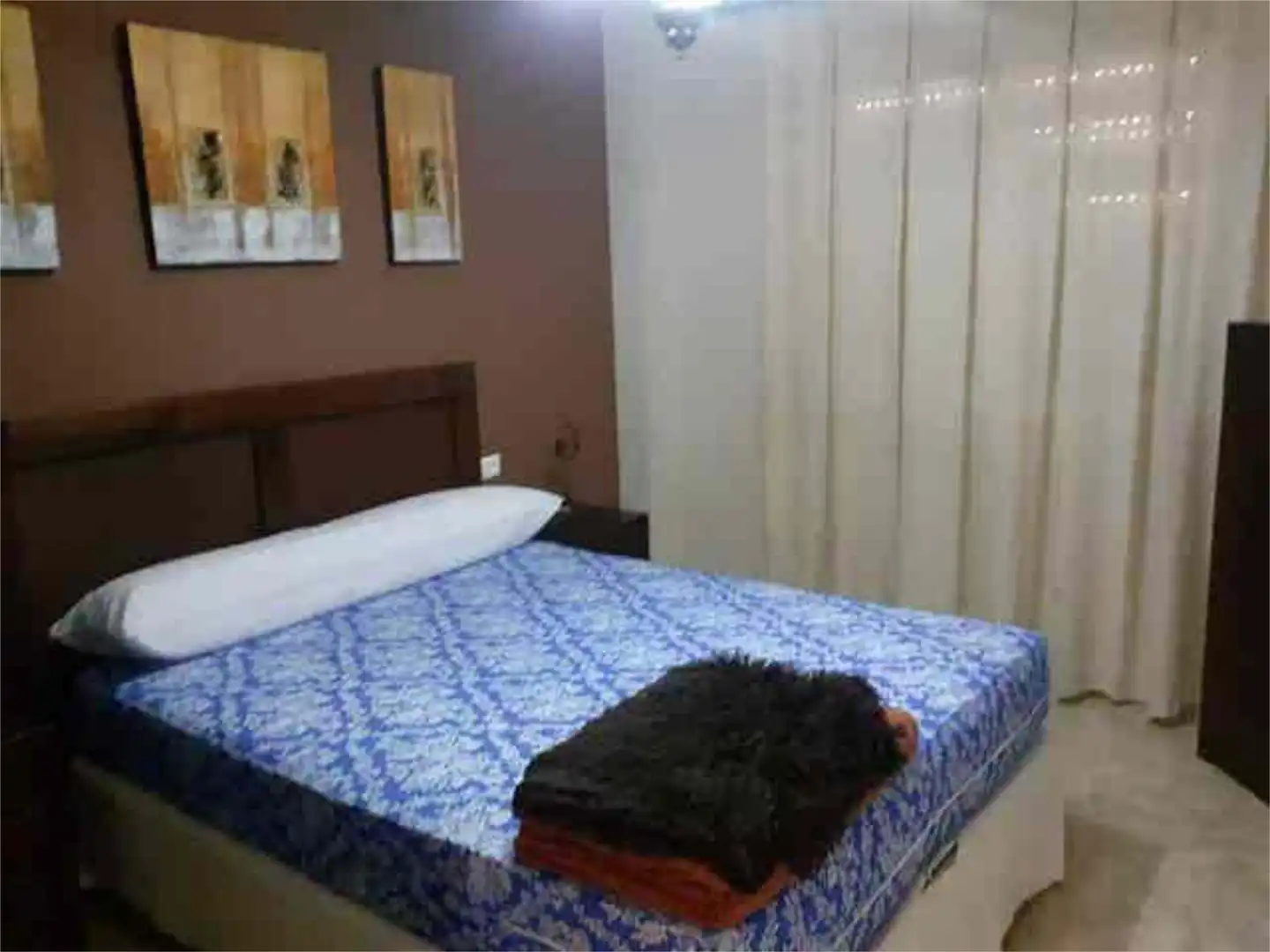 Schlafzimmer von Wohnung zur Miete in Benalúa mit Terrasse und Möbliert