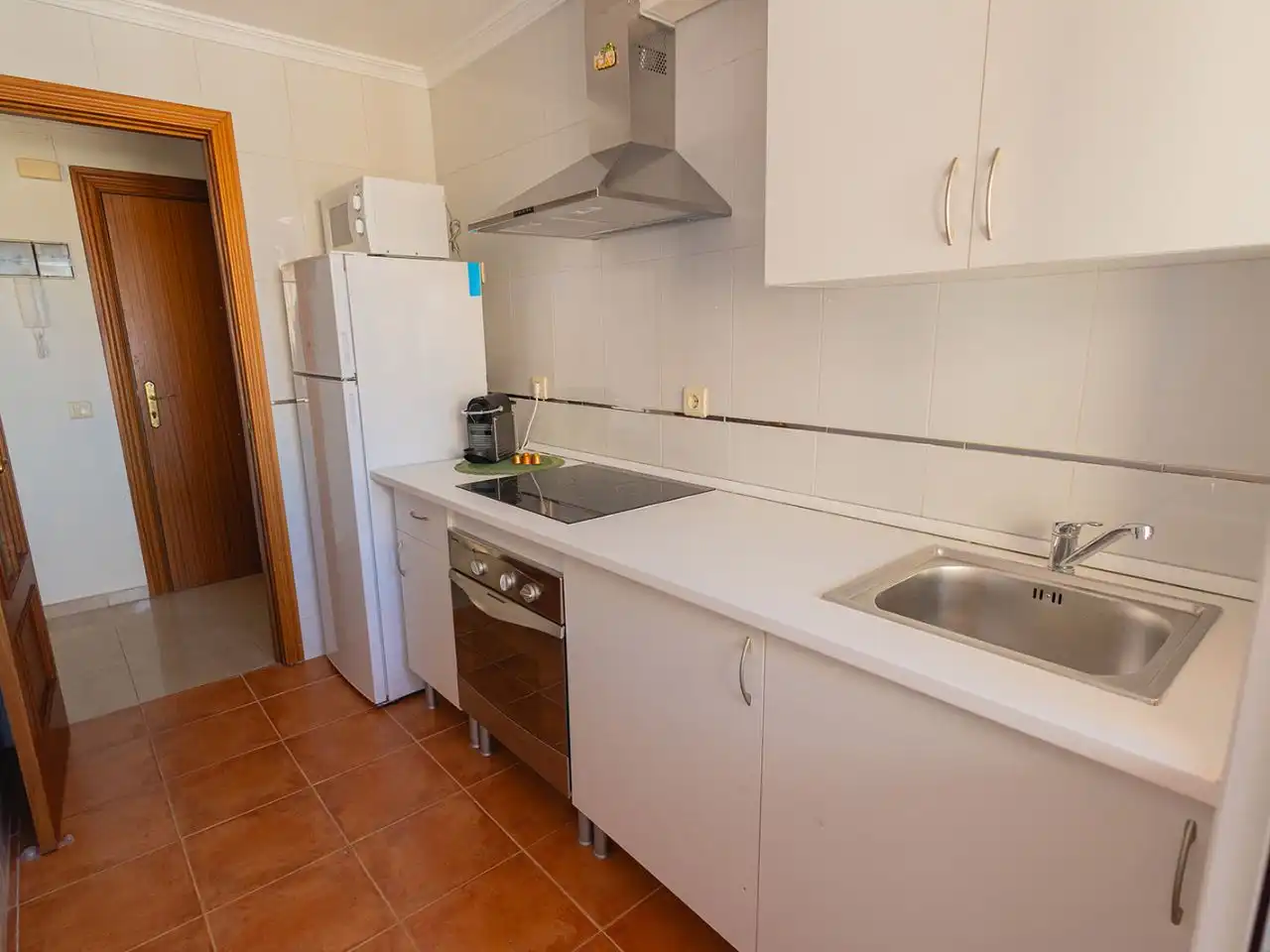 Piso de alquiler en Calle los Negros, 5, El Ejido Cocina de Piso de alquiler en Málaga con Aire acondicionado, Calefacción y Terraza