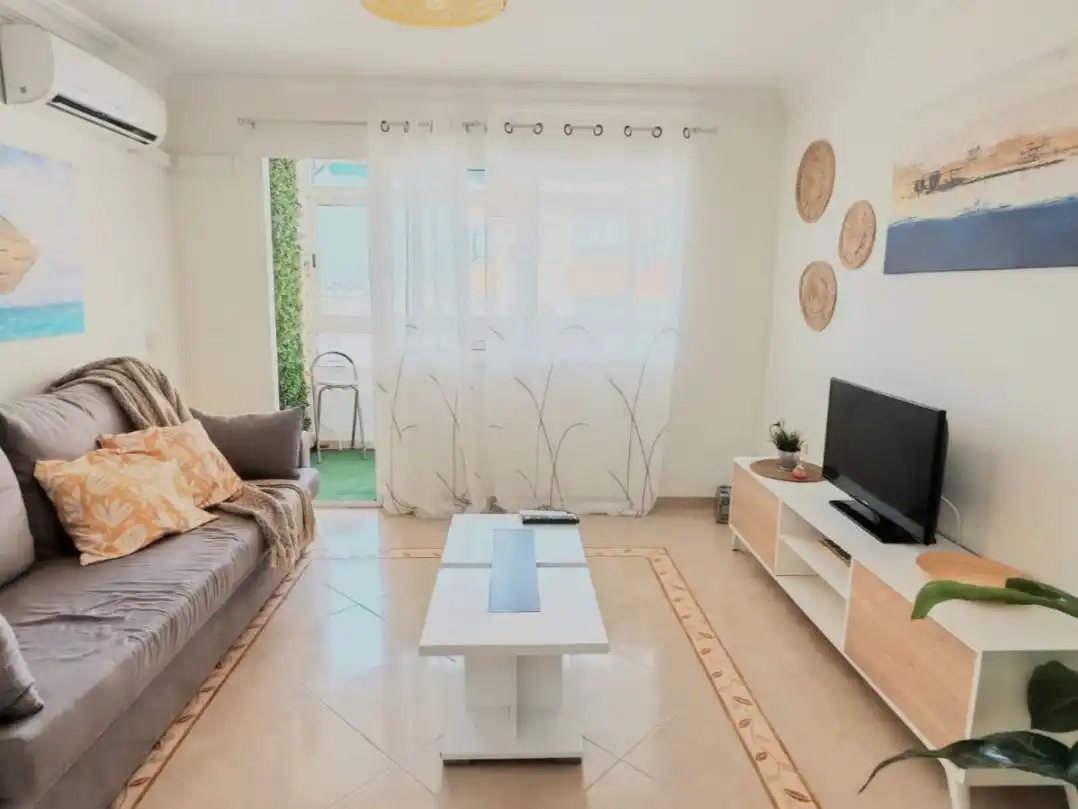 Piso de alquiler en Calle los Negros, 5, El Ejido Sala de estar de Piso de alquiler en Málaga con Aire acondicionado, Calefacción y Terraza