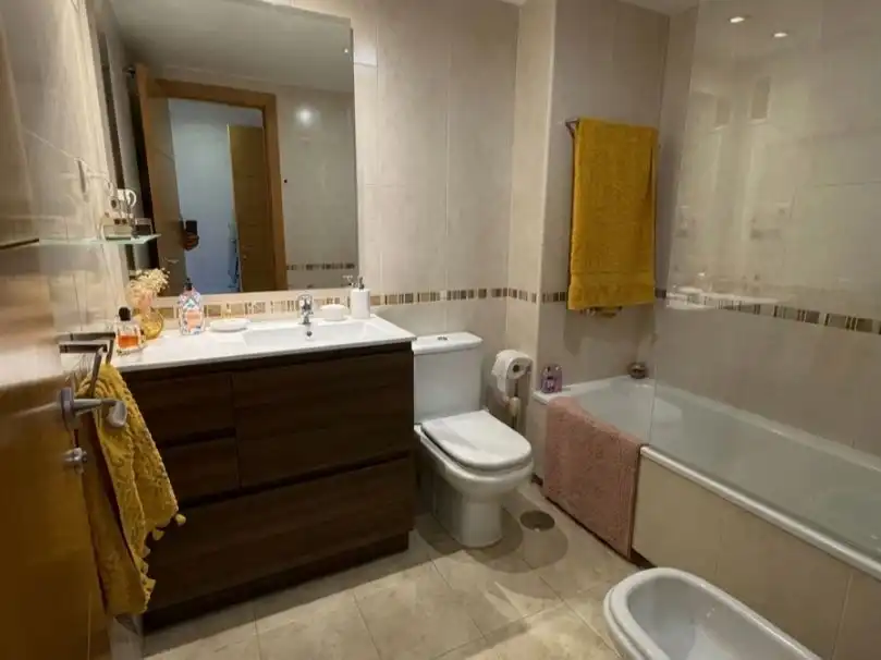 Bathroom of Flat for rent in Torremolinos  with Air Conditioner, Heating and Private garden