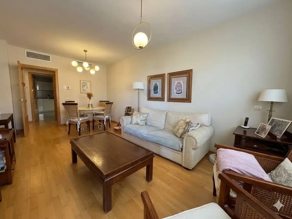 Living room of Flat for rent in Torremolinos  with Air Conditioner, Heating and Private garden