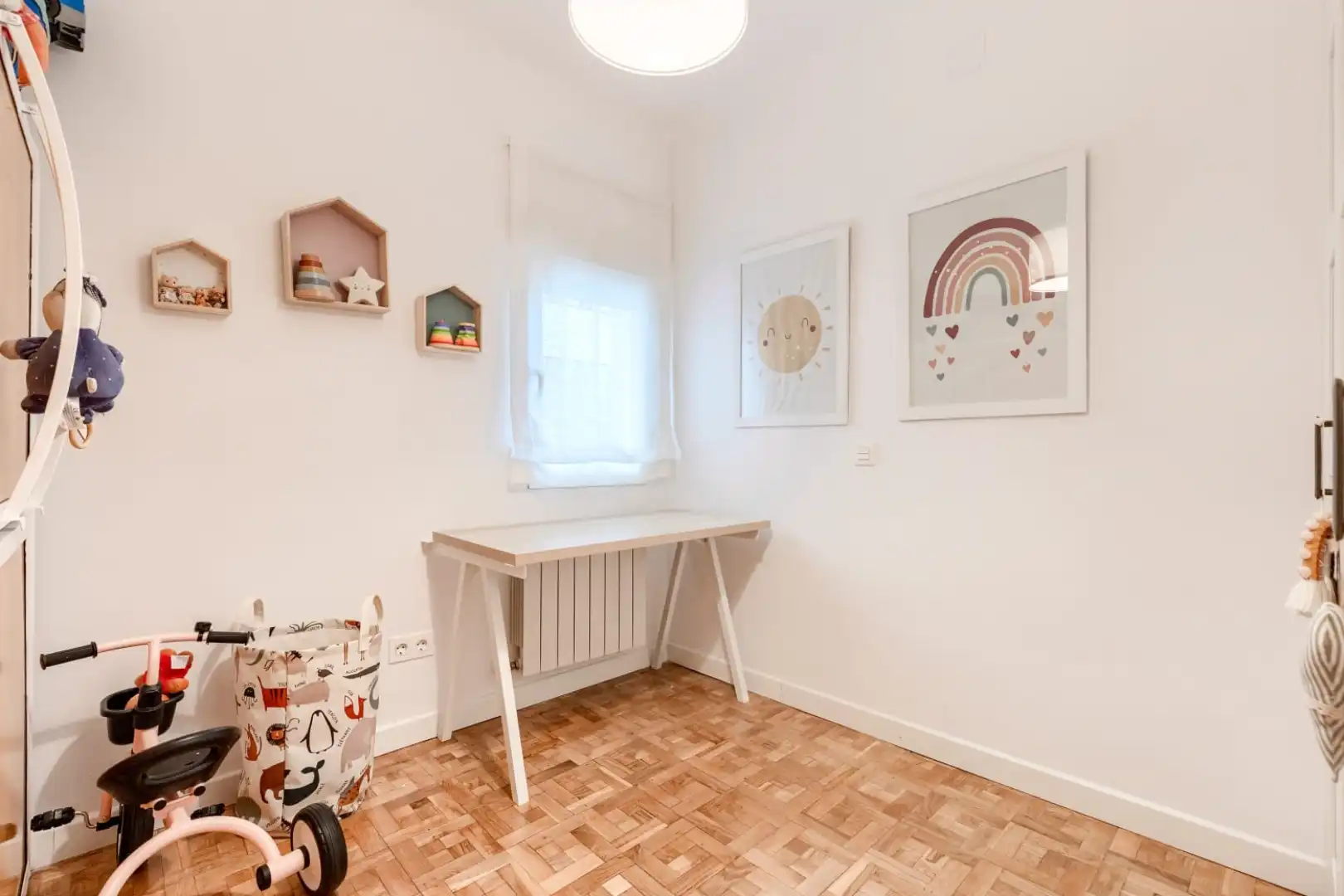 Wohnung zum Verkauf in Calle de Eugenio Salazar, 19, Ciudad Jardín Schlafzimmer von Wohnung zum Verkauf in Madrid Capital mit Klimaanlage