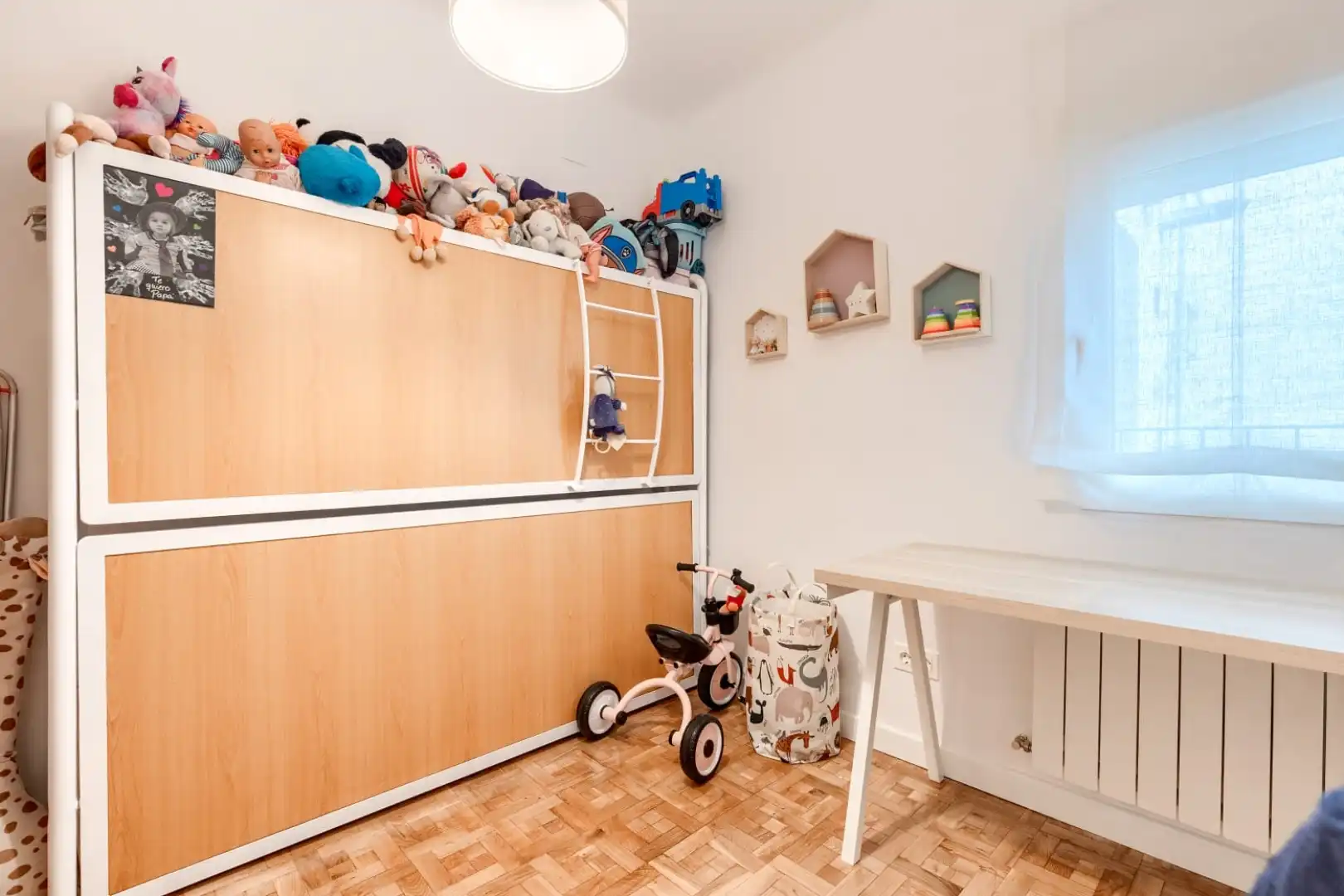 Wohnung zum Verkauf in Calle de Eugenio Salazar, 19, Ciudad Jardín Schlafzimmer von Wohnung zum Verkauf in Madrid Capital mit Klimaanlage
