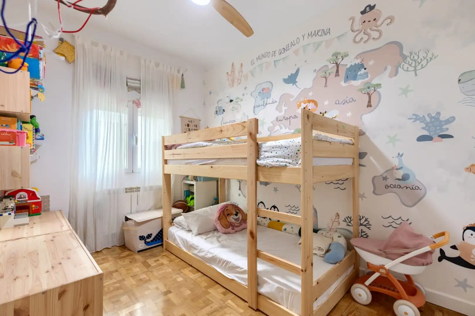 Wohnung zum Verkauf in Calle de Eugenio Salazar, 19, Ciudad Jardín Schlafzimmer von Wohnung zum Verkauf in Madrid Capital mit Klimaanlage
