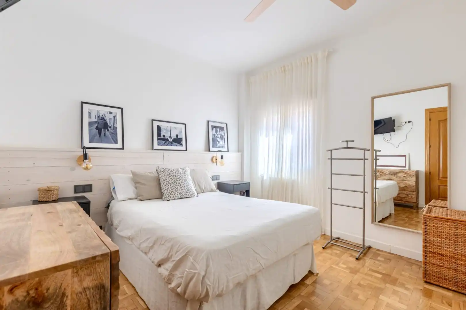 Wohnung zum Verkauf in Calle de Eugenio Salazar, 19, Ciudad Jardín Schlafzimmer von Wohnung zum Verkauf in Madrid Capital mit Klimaanlage