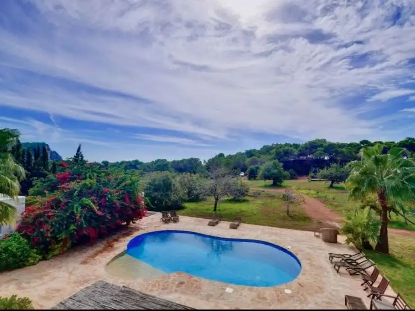 Jardí de Pis de lloguer en Santa Eulària des Riu amb Calefacció, Jardí privat i Terrassa