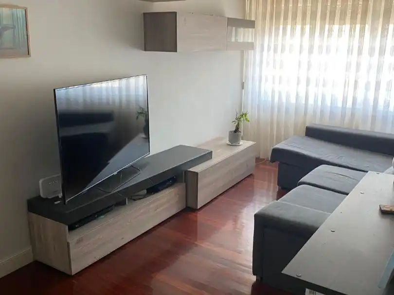 Sala de estar de Piso para compartir en Bilbao  con Calefacción, Amueblado y Balcón