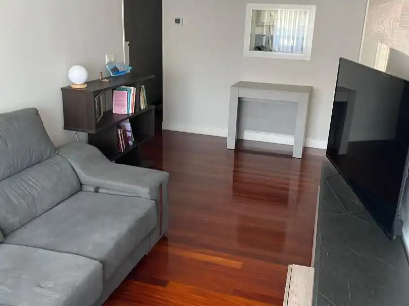 Sala de estar de Piso para compartir en Bilbao  con Calefacción, Amueblado y Balcón