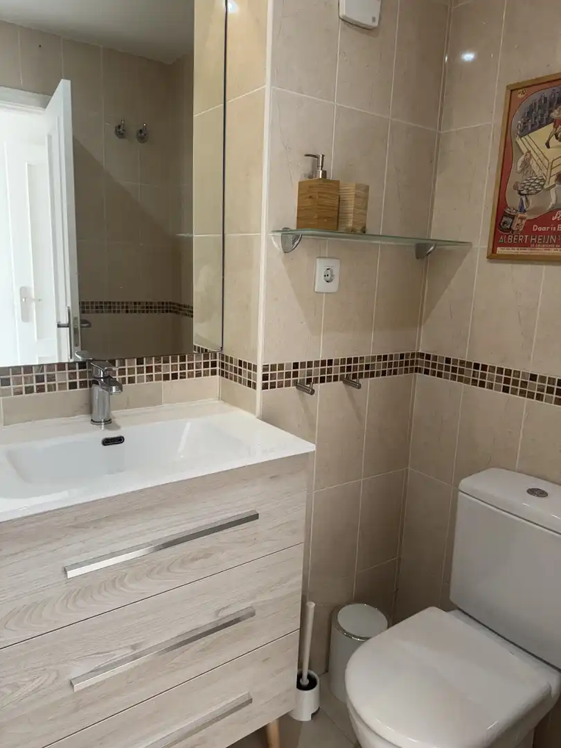 Bathroom of Flat for rent in Málaga Capital  with Air Conditioner and Terrace