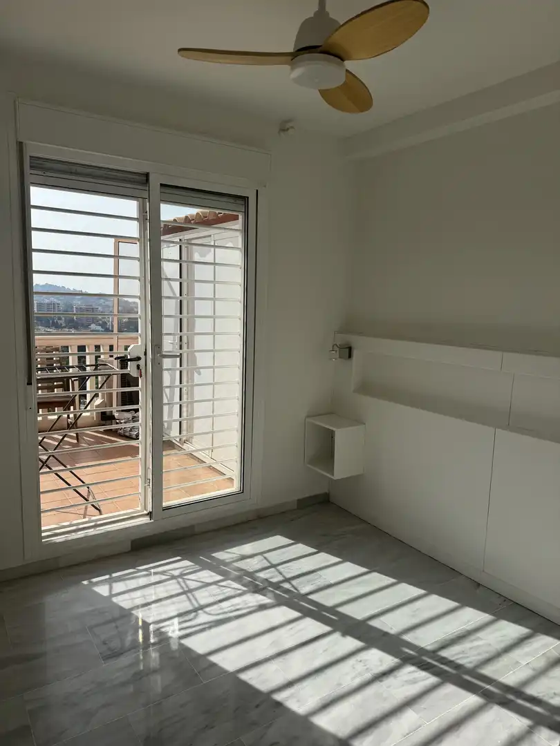 Balcony of Flat for rent in Málaga Capital  with Air Conditioner and Terrace