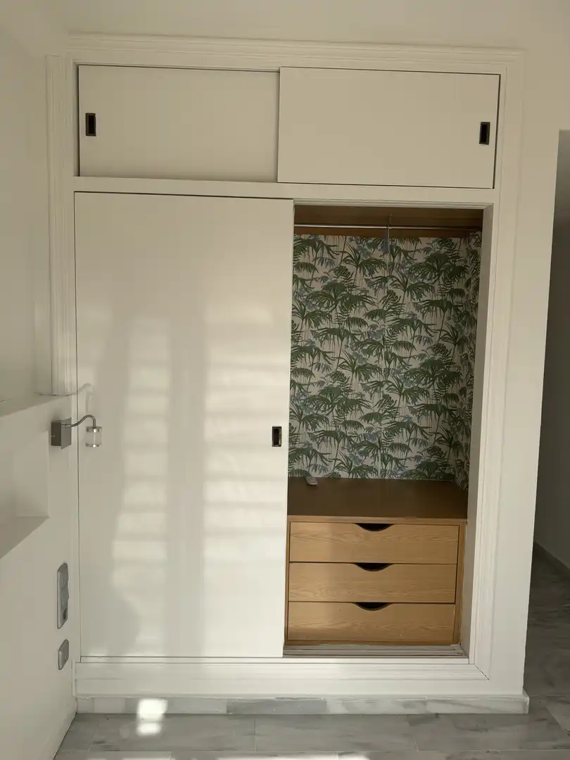 Bedroom of Flat for rent in Málaga Capital  with Air Conditioner and Terrace