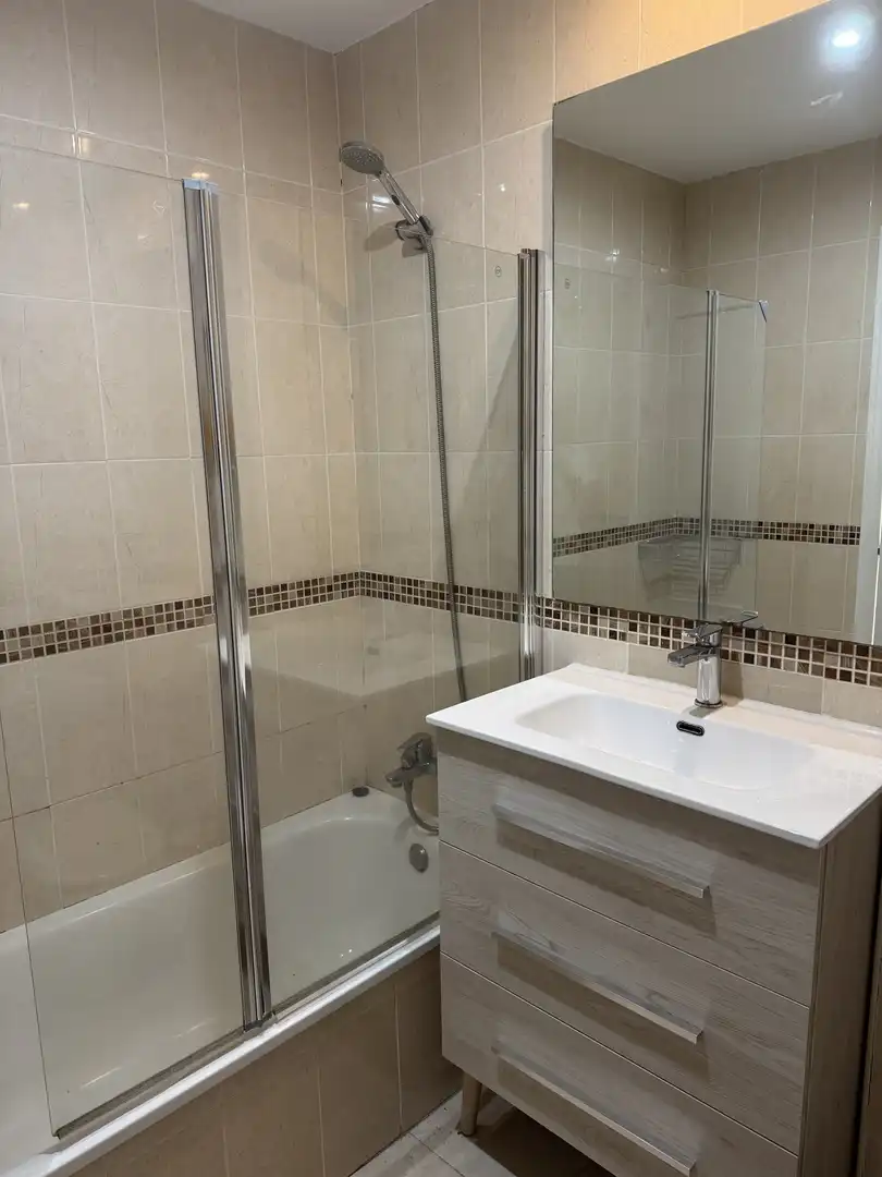 Bathroom of Flat for rent in Málaga Capital  with Air Conditioner and Terrace