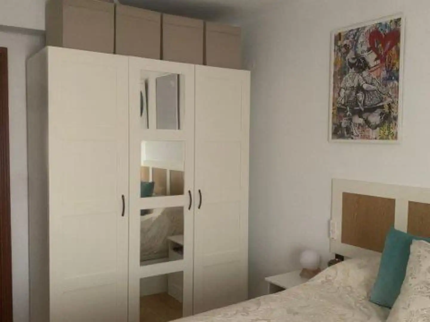 Flat for rent in Carrer Pintor Pinazo, 4, Ayuntamiento - El Salvador Bedroom of Flat for rent in Godella with Terrace