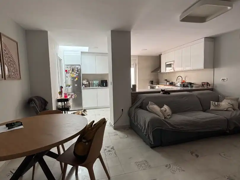 Cocina de Casa adosada en venta en Les Alqueries / Alquerías del Niño Perdido con Terraza, Trastero y Amueblado