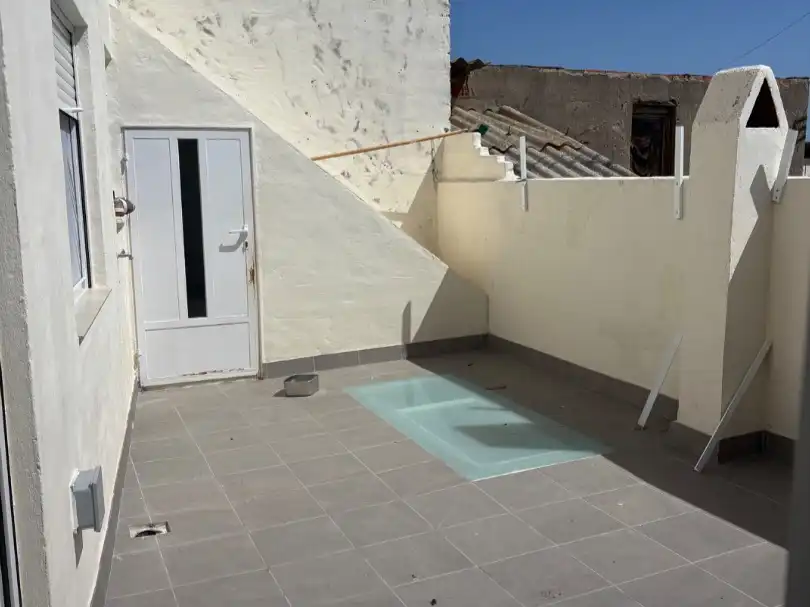 Terraza de Casa adosada en venta en Les Alqueries / Alquerías del Niño Perdido con Terraza, Trastero y Amueblado