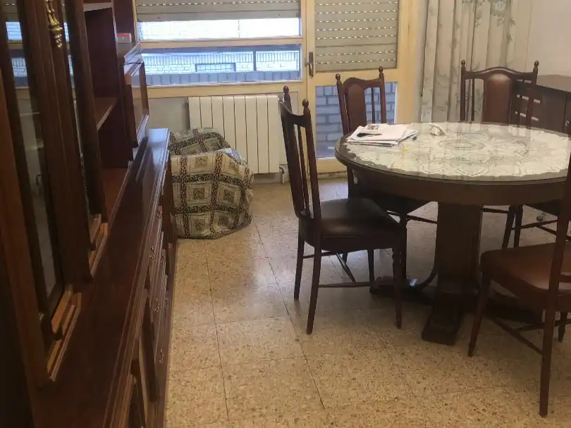 Dining room of Flat for rent in Cuenca  with Heating, Terrace and Furnished