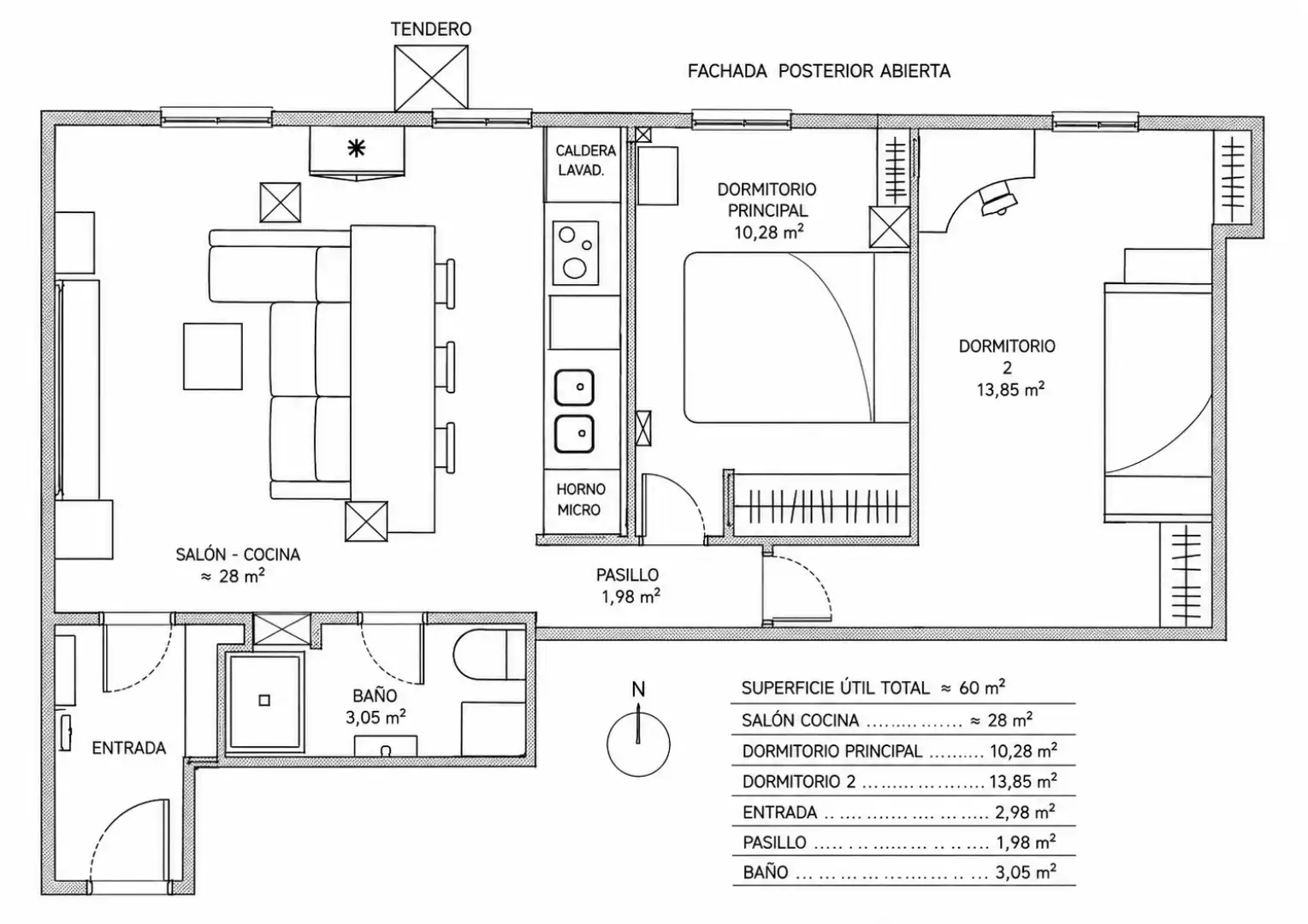 Flat for sale in Burgos Capital