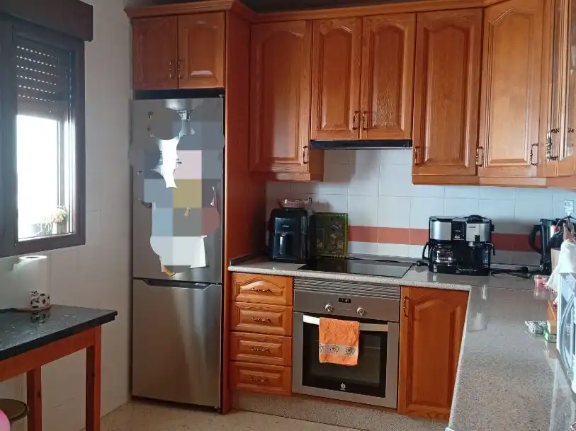 Duplexes for sale in Avenida de la Libertad, 10, Castuera Kitchen of Duplexes for sale in Castuera with Air Conditioner and Storage room