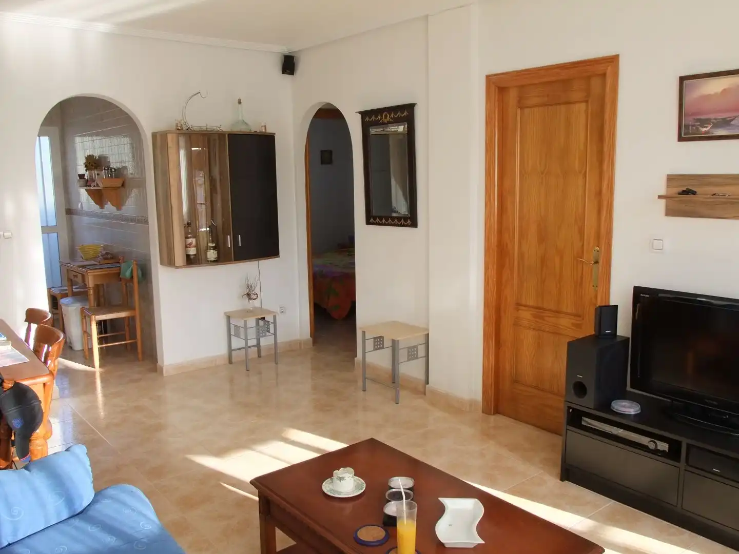 Sala d'estar de Pis de lloguer en Orihuela amb Calefacció, Terrassa i Piscina