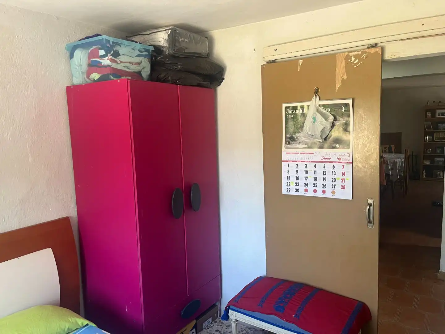 Bedroom of Houses for sale in Estremera  with Air Conditioner, Heating and Private garden