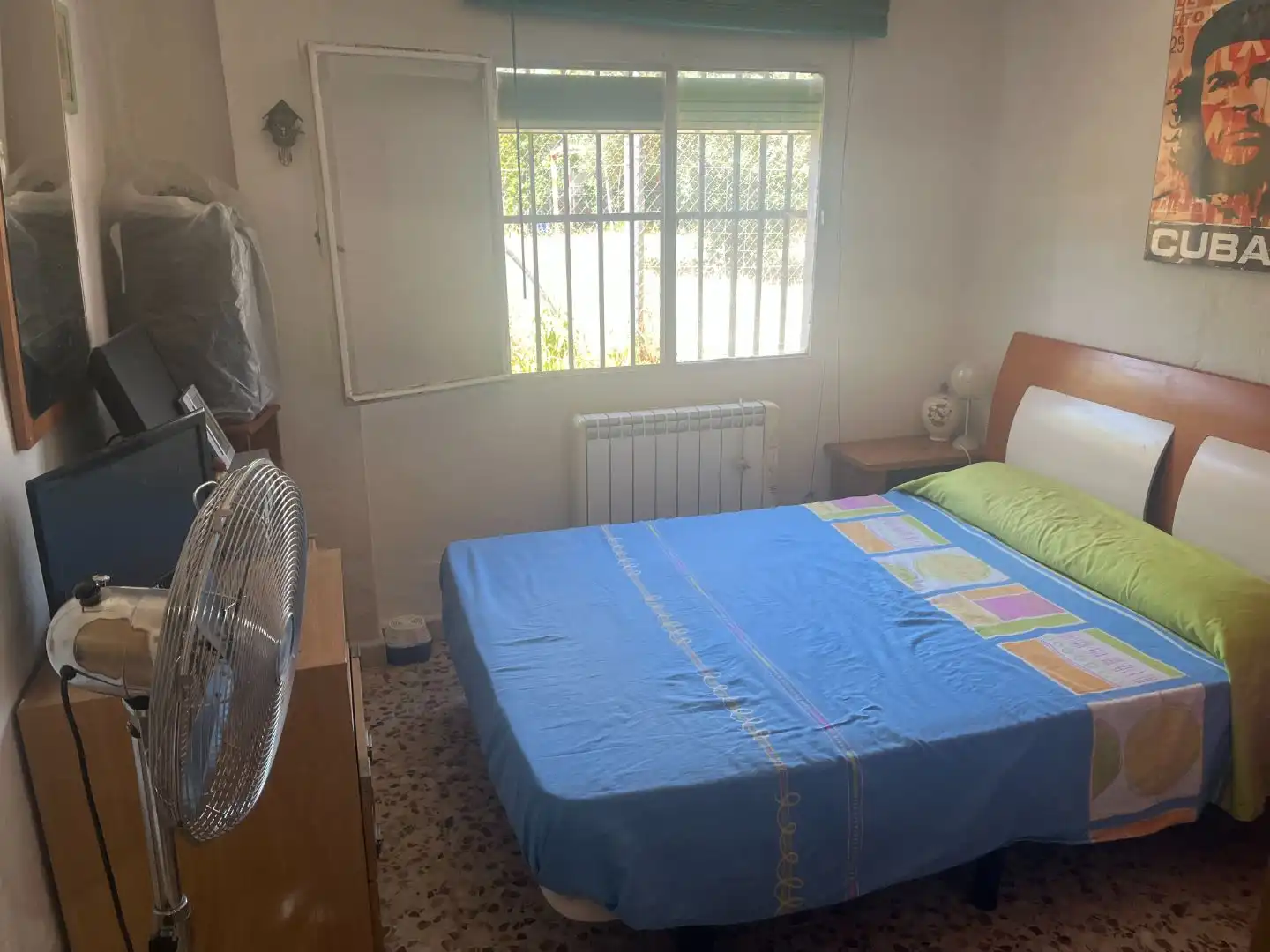 Bedroom of Houses for sale in Estremera  with Air Conditioner, Heating and Private garden