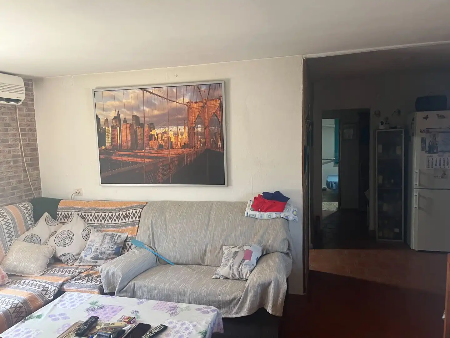 Living room of Houses for sale in Estremera  with Air Conditioner, Heating and Private garden