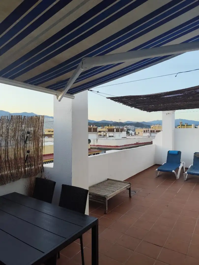 Terrace of Attic for rent in Estepona  with Terrace, Furnished and Washing machine