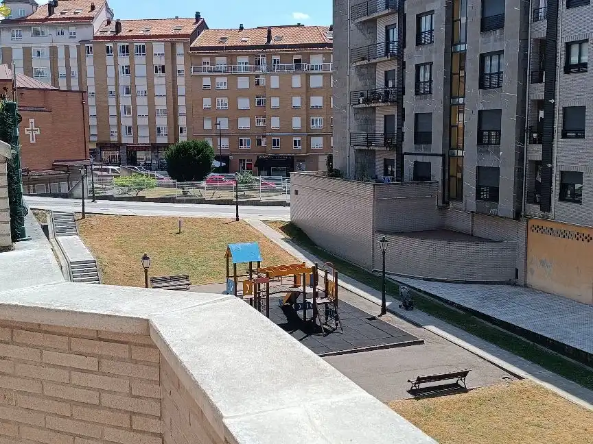 Exterior view of Flat for sale in Oviedo   with Heating, Parquet flooring and Terrace
