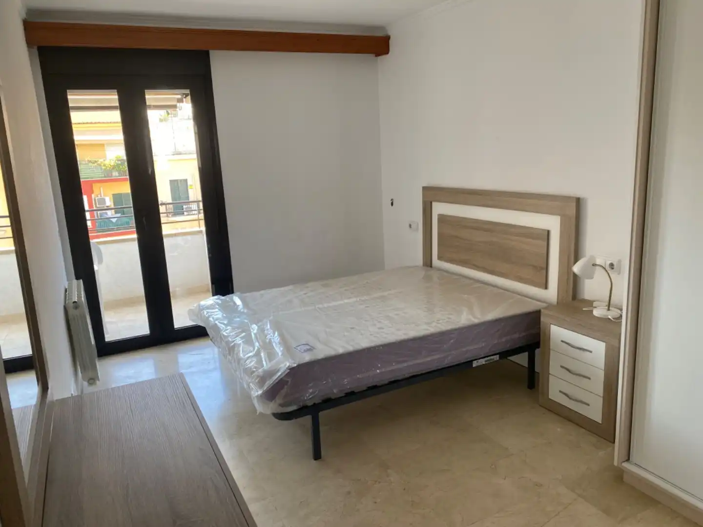 Bedroom of Flat for rent in  Palma de Mallorca  with Air Conditioner and Terrace