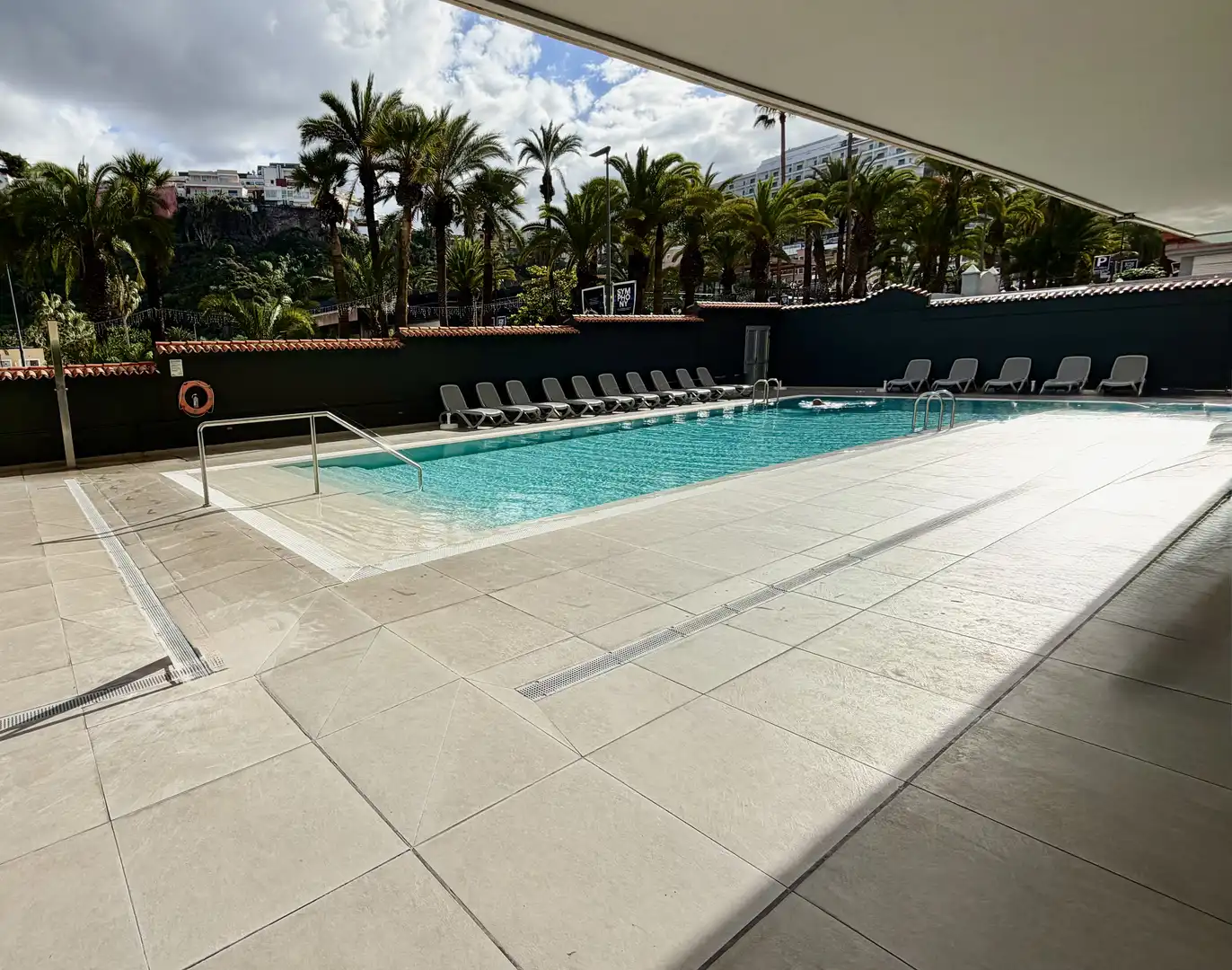 Schwimmbecken von Wohnung zum Verkauf in Puerto de la Cruz mit Terrasse, Schwimmbad und Möbliert