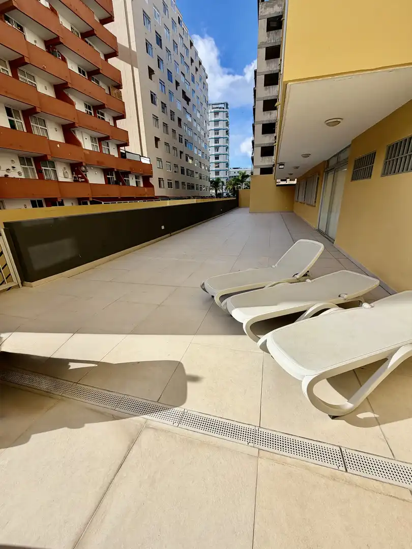 Terrasse von Wohnung zum Verkauf in Puerto de la Cruz mit Terrasse, Schwimmbad und Möbliert