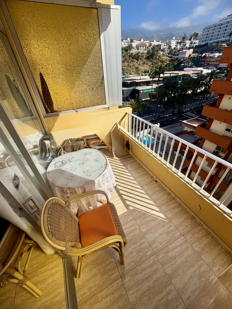 Terrasse von Wohnung zum Verkauf in Puerto de la Cruz mit Terrasse, Schwimmbad und Möbliert