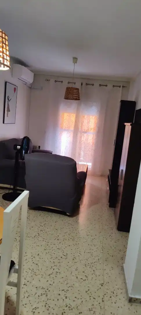 Habitación en Calle Doctor Gómez Aguado, 3, Fátima - Levante Sala de estar de Piso para compartir en Córdoba con Aire acondicionado, Calefacción y Amueblado