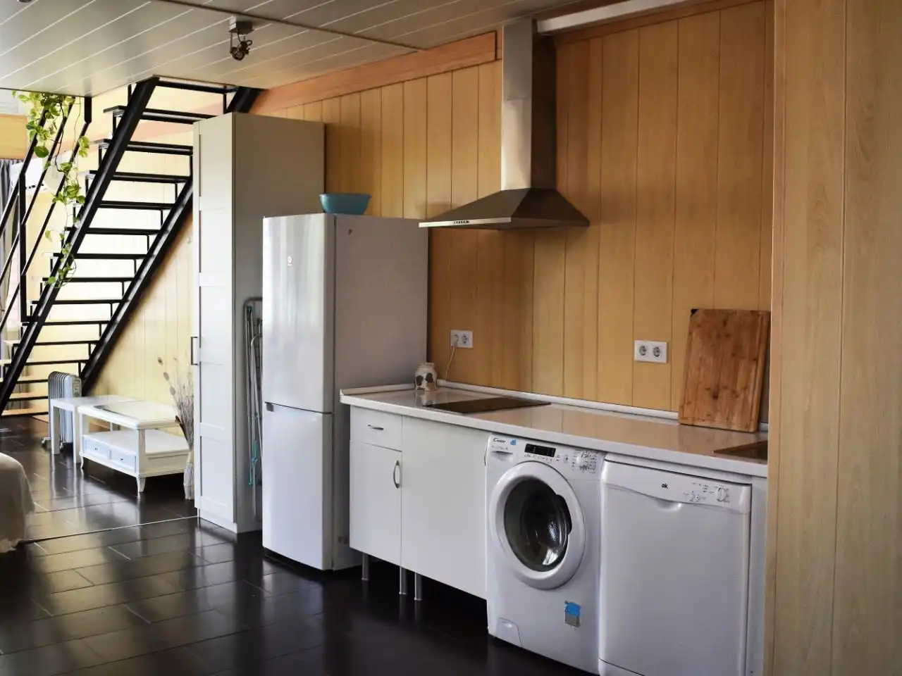 Cocina de Piso de alquiler en Tres Cantos con Aire acondicionado y Amueblado