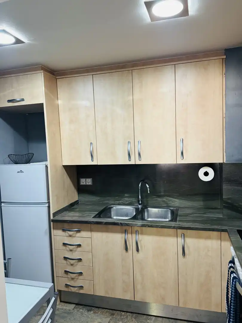 Kitchen of Flat for rent in Ribes de Freser  with Heating, Parquet flooring and Furnished