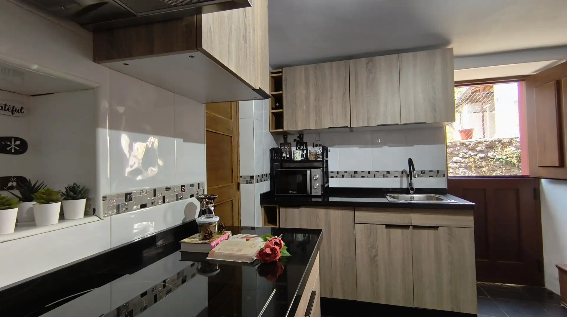 Cocina de Casa adosada en venta en Oviedo  con Terraza