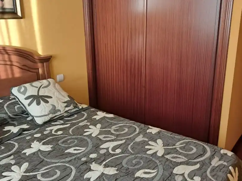Bedroom of Flat for rent in Vigo   with Heating, Parquet flooring and Terrace