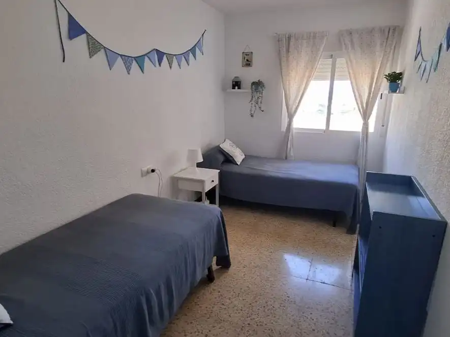 Dormitori de Apartament de lloguer en El Puig de Santa Maria amb Terrassa, Piscina i Moblat