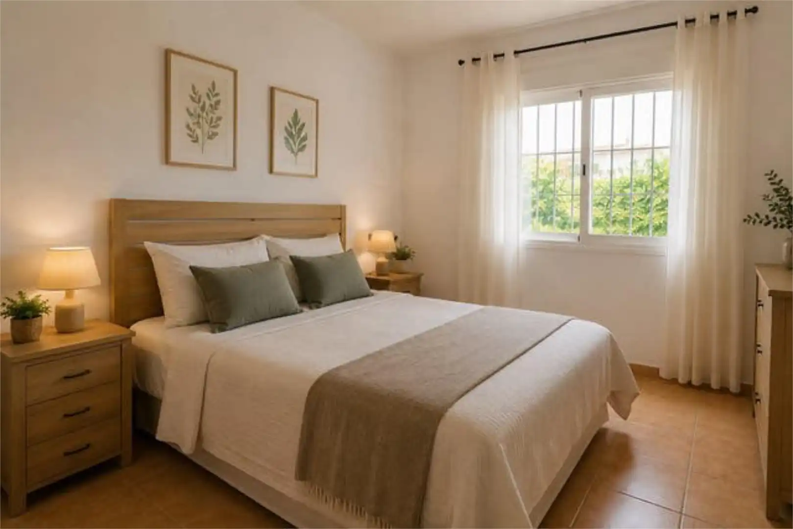 Habitación de Casa o chalet de alquiler en Almonte con Jardín privado, Terraza y Piscina