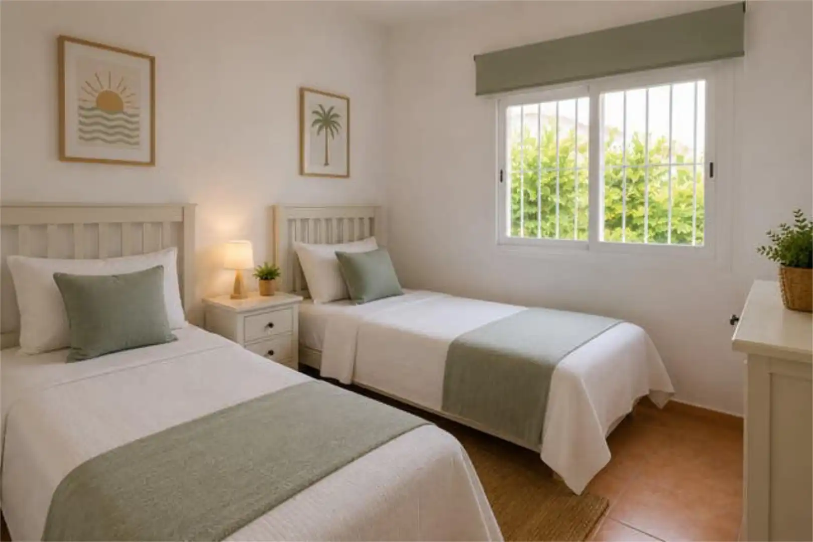 Habitación de Casa o chalet de alquiler en Almonte con Jardín privado, Terraza y Piscina