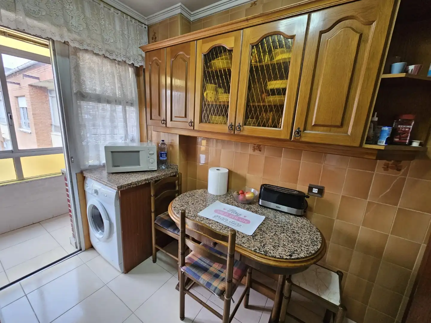Piso en venta en Calle Emilia Menéndez, 5, La Robla Cocina de Piso en venta en La Robla con Calefacción, Parquet y Terraza