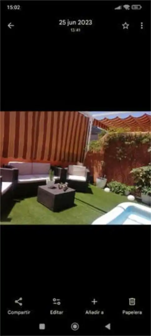 Terrasse von Dachboden zur Miete in Jaén mit Heizung, Terrasse und Möbliert