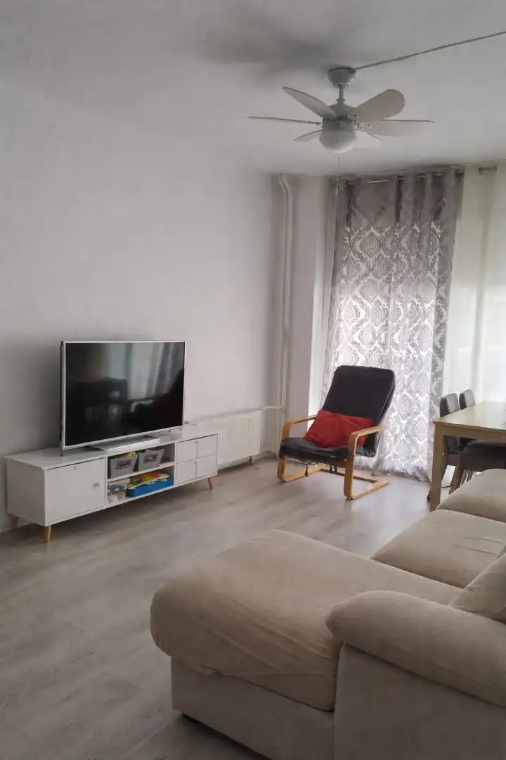 Sala d'estar de Pis en venda en  Lleida Capital amb Aire condicionat i Balcó