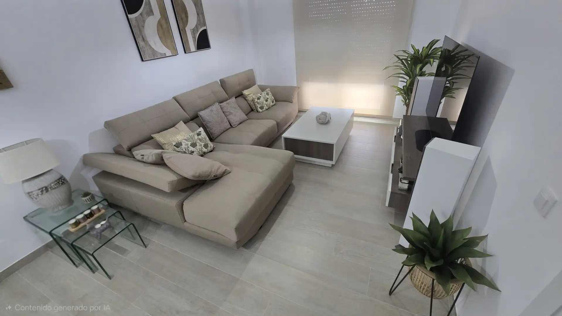 Piso en venta en Calle Retablillo Don Cristobal, 5, San José de la Rinconada Sala de estar de Piso en venta en La Rinconada con Aire acondicionado, Terraza y Piscina