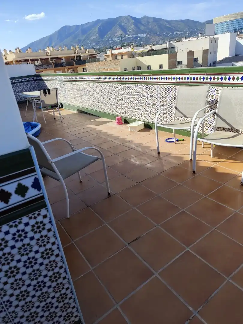 Terrasse von Dachboden zur untervermieten in Fuengirola mit Terrasse, Möbliert und Balkon
