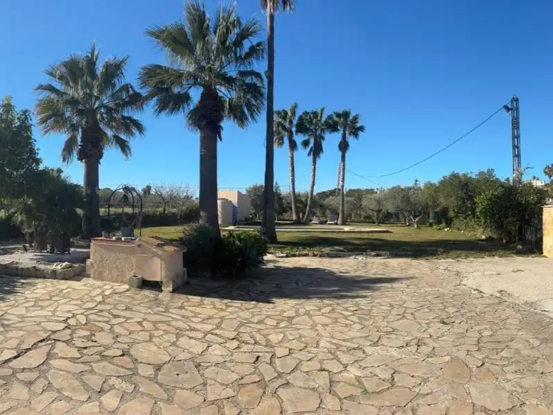 Jardín de Finca rústica en venta en Teulada con Aire acondicionado, Terraza y Piscina